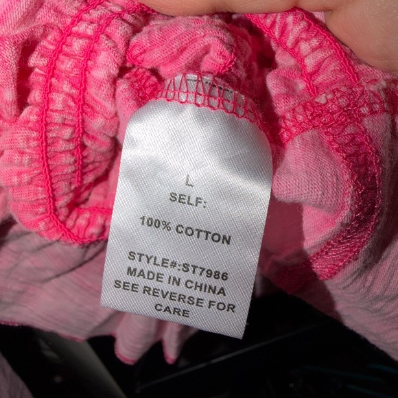 Pink Smocked Long Sleeve Top - Picture 5 of 5